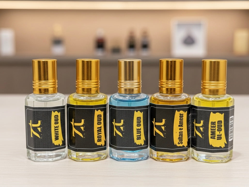 5 Premium Oud Attars Collection – Luxury Oud